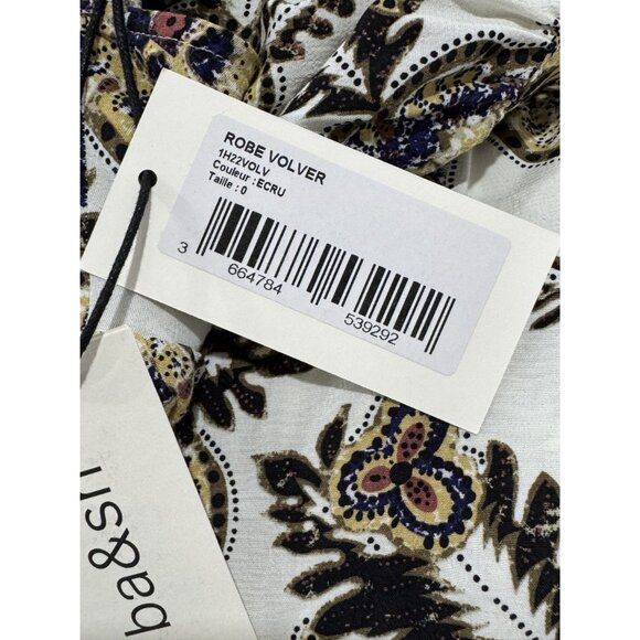 BA&SH Women Robe Volver Dress XS - Picture 5 of 6